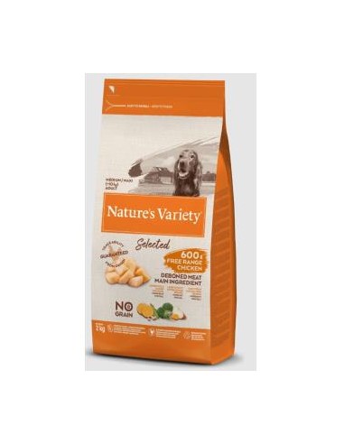 Natures Variety Canine Seect Adult Md Max Pollo 2Kg de Nature S Variety Vet