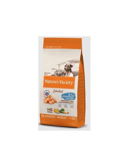 Natures Variety Canine Adult Mini Salmon 7Kg. de Nature S Variety Vet