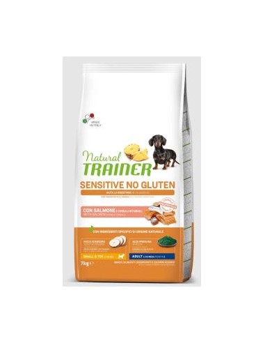 Natural Trainer Canine Adult Small Salmon S/Gluten 7Kg. de Affinity Vet