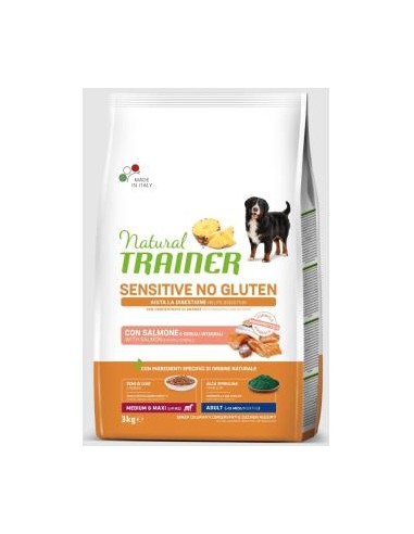 Natural Trainer Canine Adult Salmon S/Gluten 3Kg. de Affinity Vet