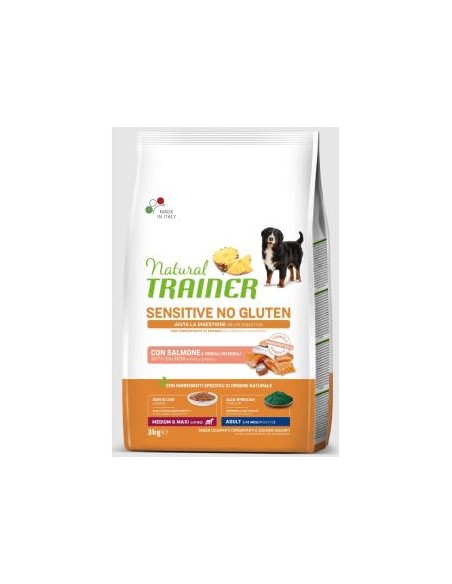 Natural Trainer Canine Adult Salmon S/Gluten 3Kg. de Affinity Vet