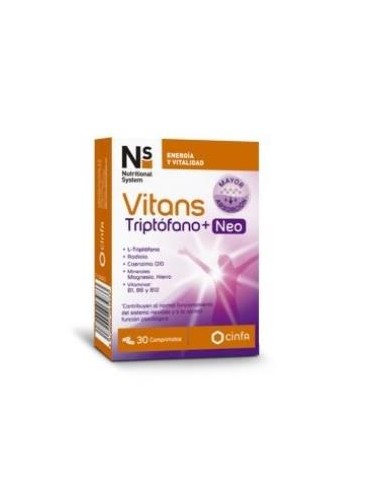 Ns Vitans Triptofano+ Neo 30 Comp de Ns