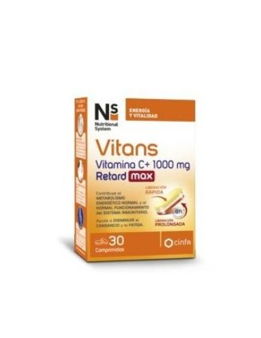 Ns Vitans Vitamina C+ 1000 Ret Max 30 Comp de Ns
