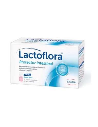 Lactoflora Protector Intestinal Adulto 10 Frascos de Lactoflora