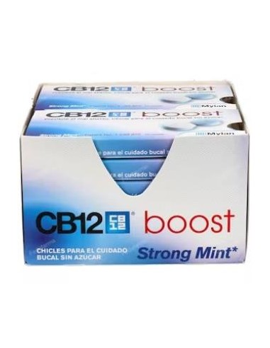 Expo Cb12 Boost Chicles 12 Paquetes de Cb12