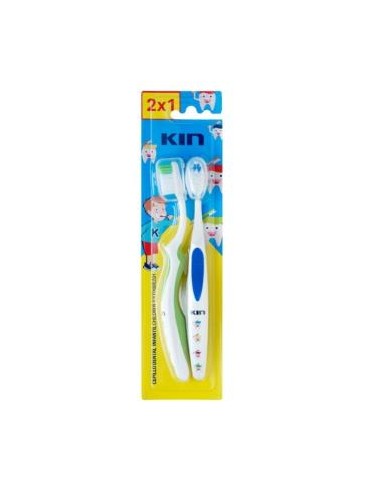 Cepillo Dental Kin Infantil + 3 Años 2X1 de Kin