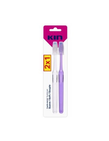 Cepillo Dental Kin Ad Suave Promo 2X1 de Kin