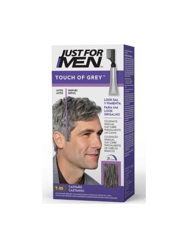 Just For Men Touch Of Grey Tono Castaño T35 de Just For Men