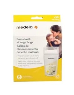 Bolsa Almacen Leche Materna 50Un 008.0411 de Medela