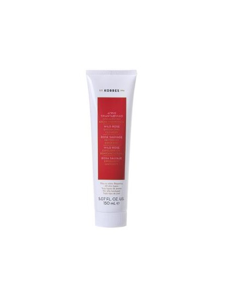 Rosa Salvaje Limpiador Exfoliante 200Ml de Korres