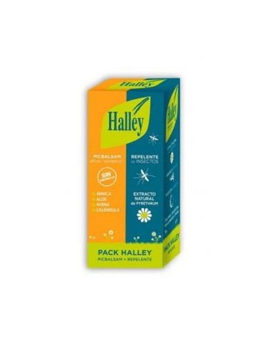 Halley Pack Repelente 150Ml +Picbalsam 40Ml de Halley