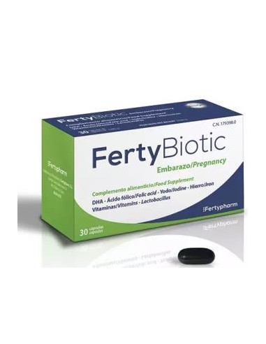 Fertybiotic Embarazo 30 Caps de Fertybiotic