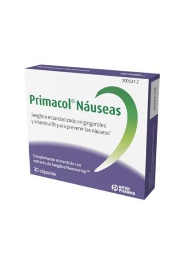 Primacol Nauseas 30Caps de Interpharma