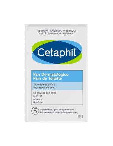Cetaphil Pan Dermatologico Pastilla 125Gr de Cetaphil