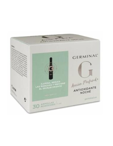 Germinal Acci. Prof. Antioxidante Noche 30Amp de Germinal