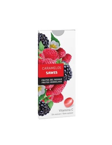 Caramelos Balsam S/Azucar Frutos Bosque Vit C 22Gr de Sawes