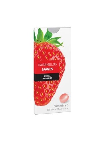 Caramelos Balsam S/Azucar Fresa Vit C Blister 22Gr de Sawes