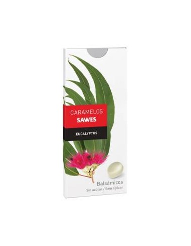 Caramelos Balsam S/Azucar Eucalipto Blister 22Gr de Sawes