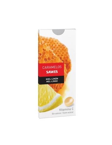 Caramelos Balsam S/Azucar Miel Limón Vit C 22Gr de Sawes
