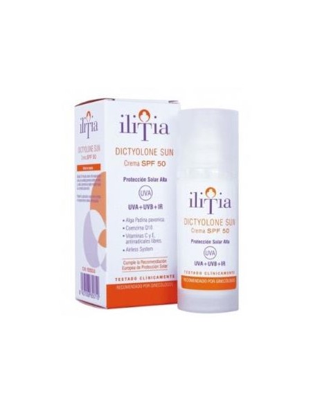 Dictyolone Sun Spf50 50Ml de Ilitia