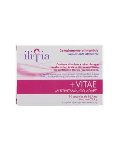 Ilitia +Vitae 30Caps de Ilitia