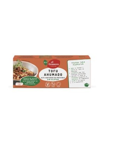 Tofu Ahumado Ambiente 200Gr. Bio Vegan de El Granero