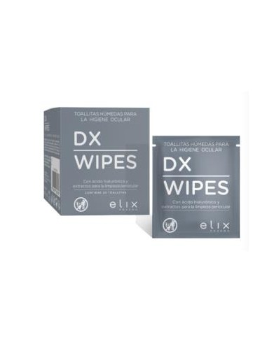 Dx Wipes 20 Toallitas Húmedas de Elix