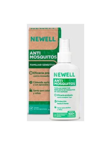 Newell Spray Antimosq Familiar Sensitive 100Ml de Newell