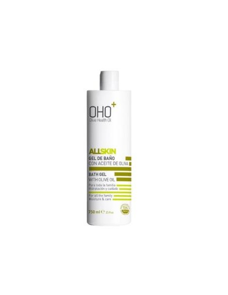Oho Gel Baño Allskin Aceite De Oliva 750Ml de Oho