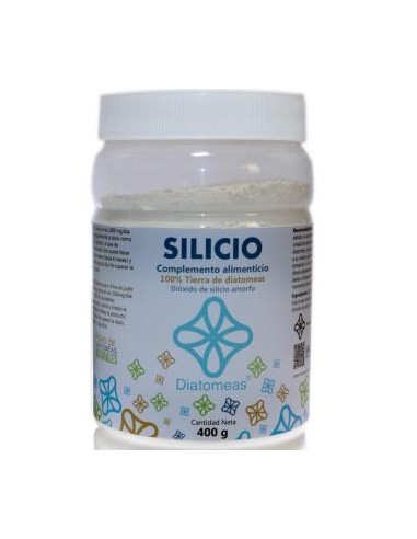 Silicio 100% Oral  Tierras De Diatomeas 400Gr. de Diatomeas