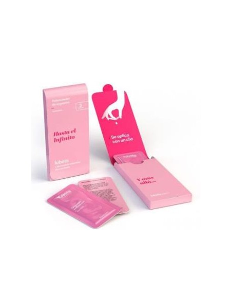 Lubets Potenciador Del Orgasmo Femenino Pack 3Un de Lubets