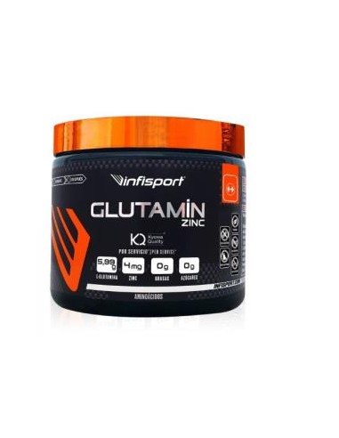 Infisport Glutamin + Zn 300Gr Polvo de Infisport