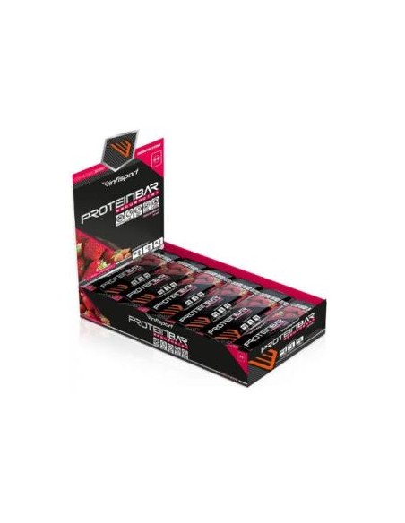 Infisport Protein Bar 40Gr 24Un Fresa-Chocolate de Infisport