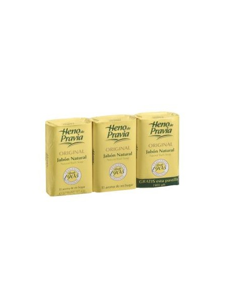 Jabon Heno Pravia 3X2 Pastillas X 115Gr de Heno De Pravia