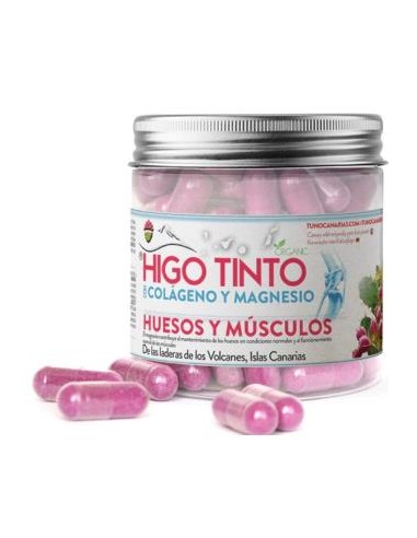Higo Tinto Con Colageno Y Magnesio 90Cap. de Tuno Canarias