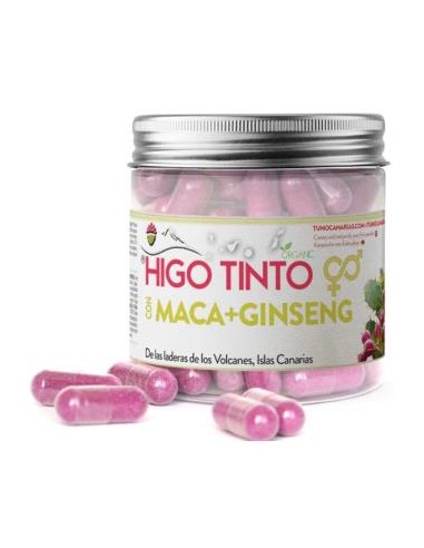 Higo Tinto Con Maca Y Ginseng 90Cap. de Tuno Canarias