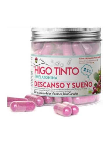 Higo Tinto Con Melatonina 90Cap. de Tuno Canarias