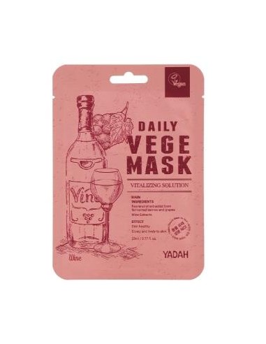 Yadah Daily Vegi Mask Wine de Koos