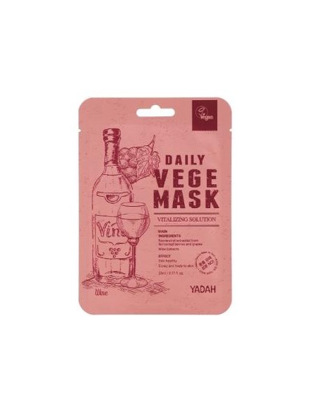 Yadah Daily Vegi Mask Wine de Koos