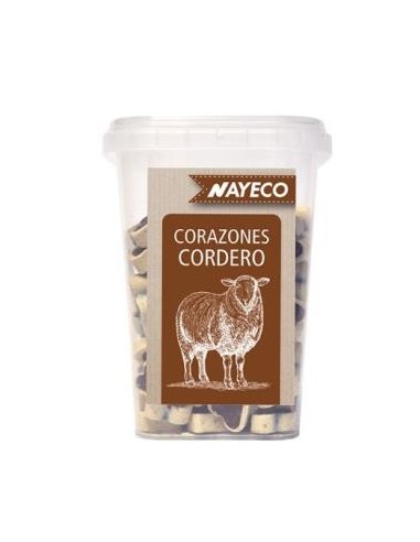 Snack Semihumedo Corazones Digest Cordero 200Gr de Nayeco Vet