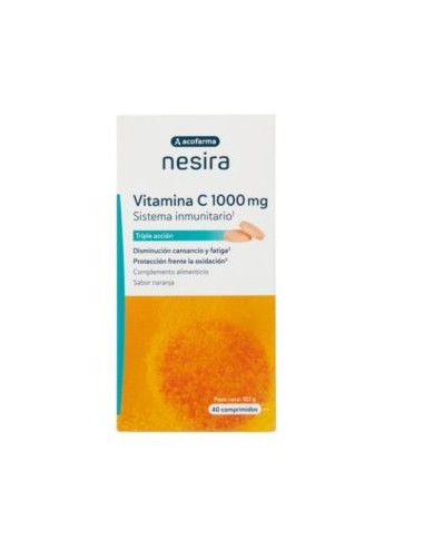 Nesira Vitamina C 1000Mg 40Comp Eferv Naranja de Nesira