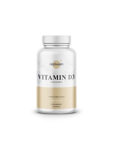 F-Pharm Vitamina D3 60Perlas. de Fire Nutrition