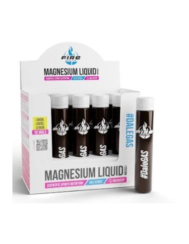 Magnesium Limon 10Viales. de Fire Nutrition