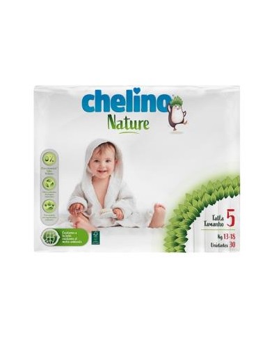 Chelino Pañal Inf Nature T/5 13-18Kg 30Un de Chelino
