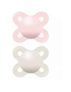 Chupete Start Sili Fiso 0-2M 2Un Rosa de Mam