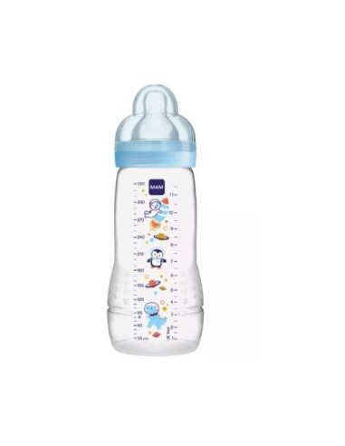 Biberon  Easy Active Baby Bottle 330Ml Azul de Mam