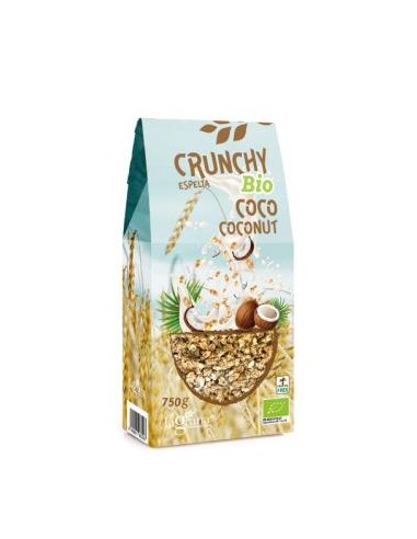 Crunchy Espelta Coco 750Gr. Eco de La Grana