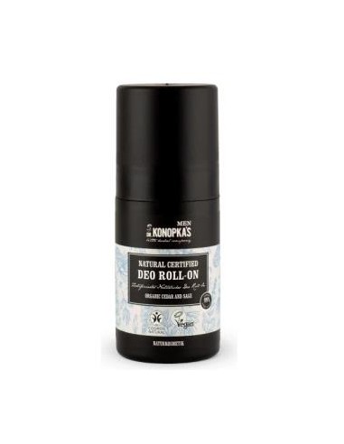 Men Desodorante Natural Roll-On 50Ml. Vegan de Dr. Konopka´S