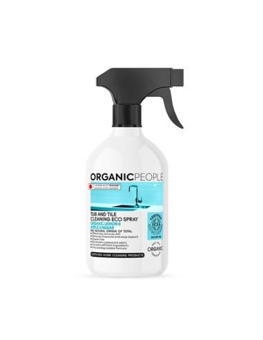 Limpiador Bañeras-Azulejos Lemon-Apple Spray 500M de Organic People