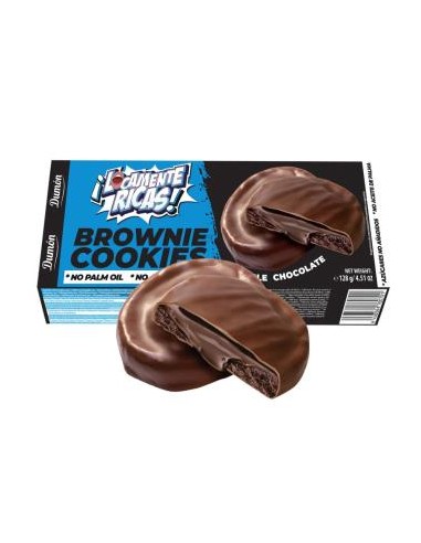 Cookies Brownie Doble Chocolate 128Gr. S/A de Dumon